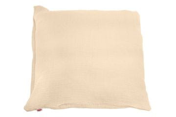 shumee MOUSSELINE prevleka za vzglavnik, peščena vel. 40x40 z MATEX ključavnico