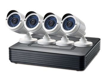 Level One DSK-8001 nadzorni sistem CCTV 8-kanalni Fix Out H.264 IR 4x kamera