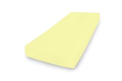 shumee PREMIUM džersi rjuha z elastiko 150x190, 160x200x20, krem_03, MATEX