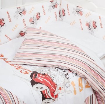 shumee 3-delni komplet posteljnine SWEET MIX Racing Red