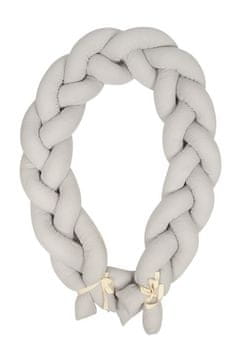 shumee Zaščita za posteljo iz PLETENIKA MUSLIN. dolžina 200