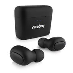 Niceboy HIVE Podsie 3 slušalke črne