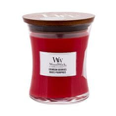 Woodwick Crimson Berries 275 g dišeča svečka