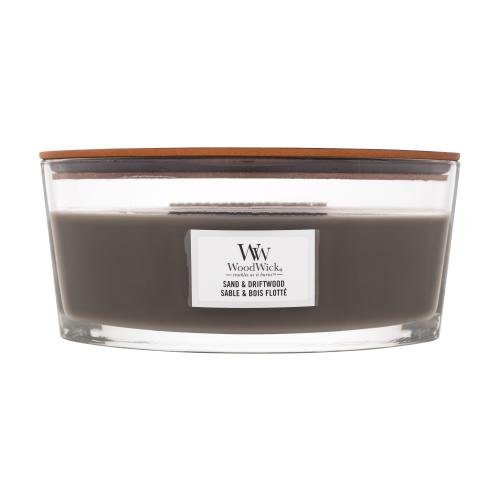 Woodwick Sand & Driftwood dišeča svečka