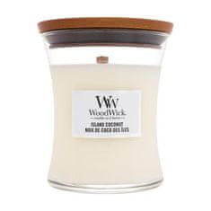 Woodwick Island Coconut 275 g dišeča svečka