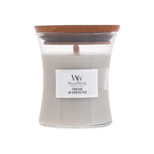 Woodwick Fireside dišeča svečka