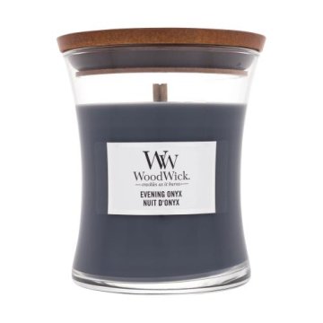 Woodwick Evening Onyx dišeča svečka