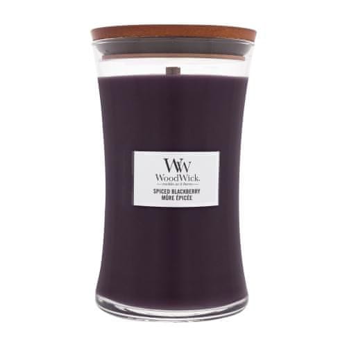Woodwick Spiced Blackberry dišeča svečka