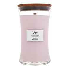 Woodwick Rosewood 610 g dišeča svečka