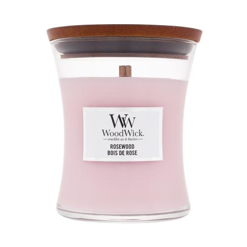 Woodwick Rosewood dišeča svečka