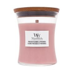 Woodwick Pressed Blooms & Patchouli 275 g dišeča svečka