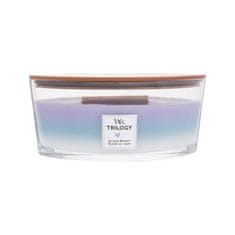 Woodwick Trilogy Calming Retreat 453.6 g dišeča svečka
