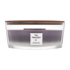 Woodwick Trilogy Amethyst Sky 453.6 g dišeča svečka