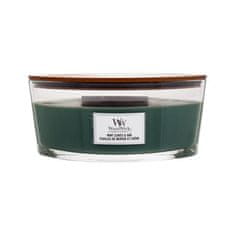 Woodwick Mint Leaves & Oak 453.6 g dišeča svečka