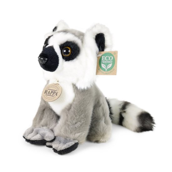 Rappa Plišasti lemur, sedeči 18 cm EKOLOŠKO PRIJAZNO