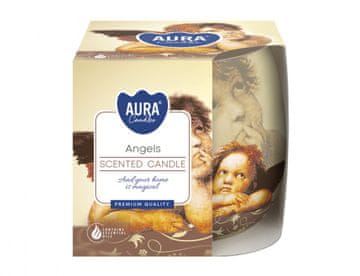 eoshop Sveča v kozarcu ANGELI dišeče 100g