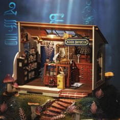 Robotime Miniaturna hiša Magic shop