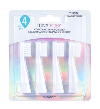 Vitammy LUNA Nadomestne glave za zobno ščetko LUNA/RUBY