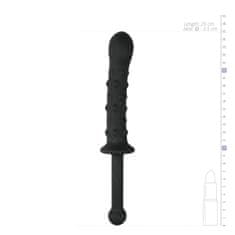 Easytoys Dildo z ročajem - črn