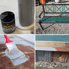 Smania Barva za rjo Rust Paint - Zelena