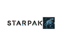STARPAK Mornarsko modra, KOMBINIRANI torbica za šolski svinčnik, svetleči se v temi FLUO, vrečke za dečka, dinozavri 5x22x10cm