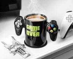 Luniks Igralni set GAME OVER - skodelica, podstavek in obeska za ključe