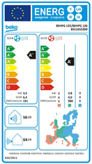 Beko Klimatska naprava BEHPG125/ BEHPG126 + SET ZA MONTAŽO