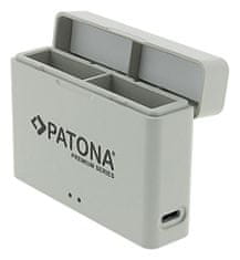 PATONA Premium dvojni USB-C polnilna škatla za DJI Osmo Action 4 in 5 kamere