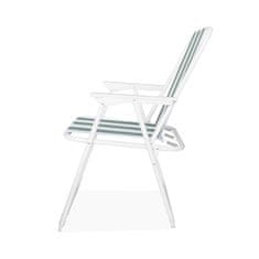 Linder Exclusiv Stol PO2600SG Zelen s črtami