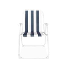 Linder Exclusiv Stol PO2600SB Temno modra s črtami