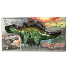 Ikonka Stegosaver dinozaver na baterije interaktivna igrača hodi sveti rjove