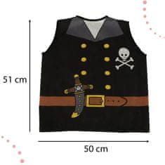 Ikonka Aga Karnevalski kostum Pirata / Mornarja 3-8 let