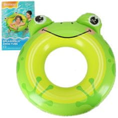 Ikonka BESTWAY 36351 Napihljiv plavalni obroč žaba 3-6 let 60 kg