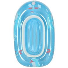 Ikonka BESTWAY 34037 Otroški napihljiv čoln s sedežem pontonski čoln moder 3+ 45kg