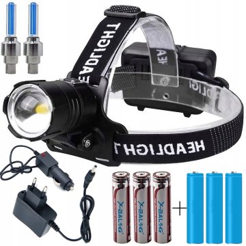 shumee MOČAN ZOOM ŽAROMET XHP70 LED + 3 BATERIJE