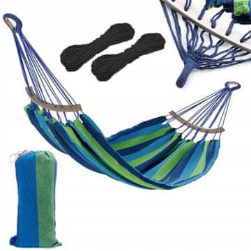 shumee Viseča mreža z okvirjem, vrtna gugalnica, 80x185 cm, 100 kg