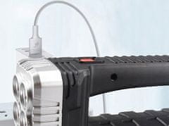 shumee Solarna LED svetilka XL Searchlight POWERBANK USB
