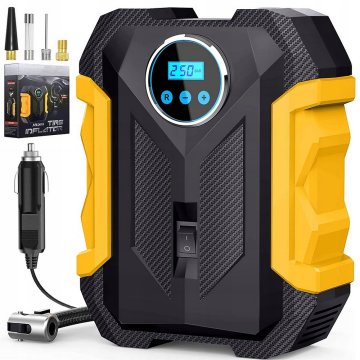 shumee AVTOKOMPRESOR 12V ČRPALKA KOMPRESOR LED LCD