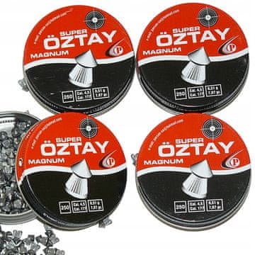 shumee 4,5 mm naboji SUPER OZTAY KANDAR 1000 kosov MAGNUM