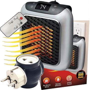 shumee MOČAN MINI ELEKTRIČNI GRELEC FARELKA PRIROČNI GRELEC ZA KONTAKT