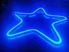 shumee NEON LED ZVEZDA 30 cm DVOSTRANSKO okno Lučke za božično drevo stalna lučka