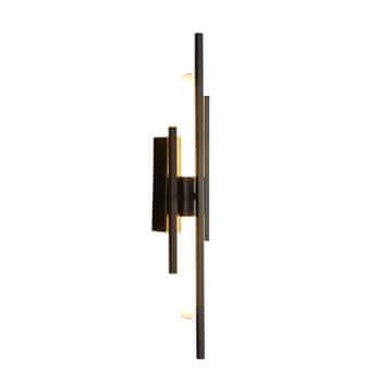 shumee Safara - elegantna moderna LED stenska svetilka črna 60 cm