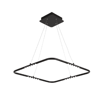 shumee OptiQ Square OptiQ Round - moderna LED svetilka 60 x 60 cm