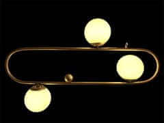 shumee Art Deco Elipse L - moderen lestenec 3 konice 90cm