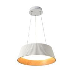 shumee Aspe - Viseča svetilka 46cm, 1xLED, 30W, bela + les