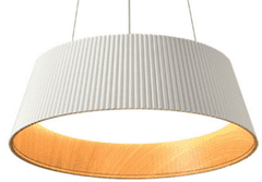 shumee Aspe - Viseča svetilka 46cm, 1xLED, 30W, bela + les