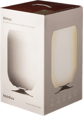 shumee Atmos - LED svetilka z možnostjo zatemnitve, Bluetooth zvočnik, stojalo za pijačo, hladilnik za vino