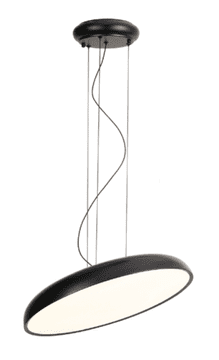 shumee Lamina - LED viseča svetilka 44cm 30W LED Črna