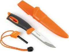 shumee Prižgite MyFire FireKnife z oranžno zažigalnikom ognja