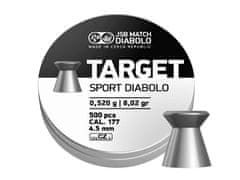 shumee JSB Target Sport diabolo kroglice 4,50 mm 500 kos. ravno